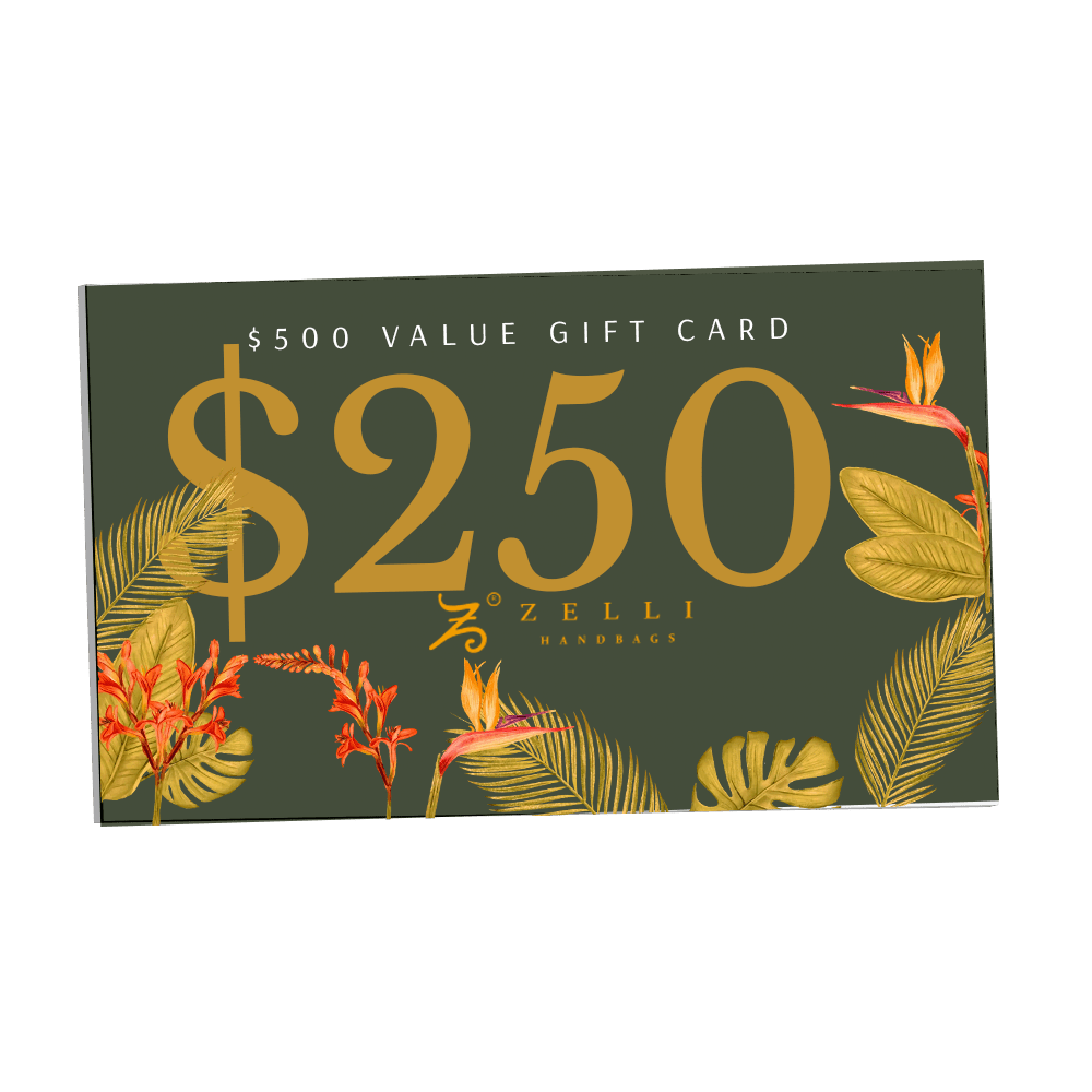 $250 - Zelli Handbags Gift Card - Zelli Handbags