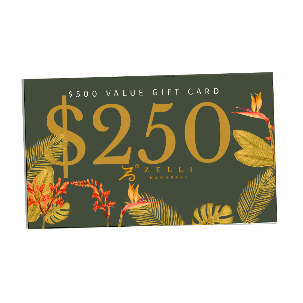 $250 - Zelli Handbags Gift Card