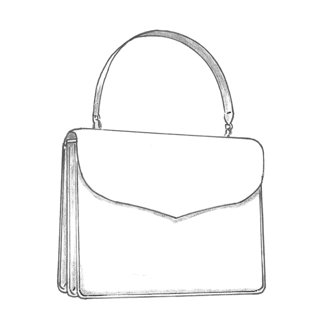Isabella Classic Handbag - Zelli Handbags