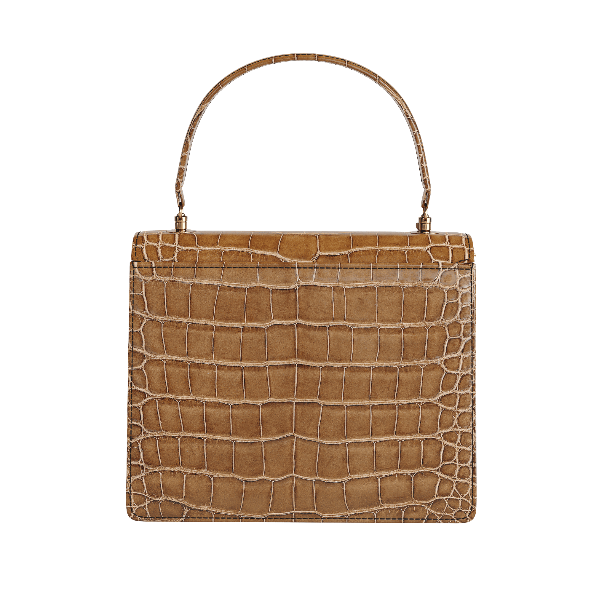 Luxury Brown Authentic Alligator Handbag - Zelli Handbags