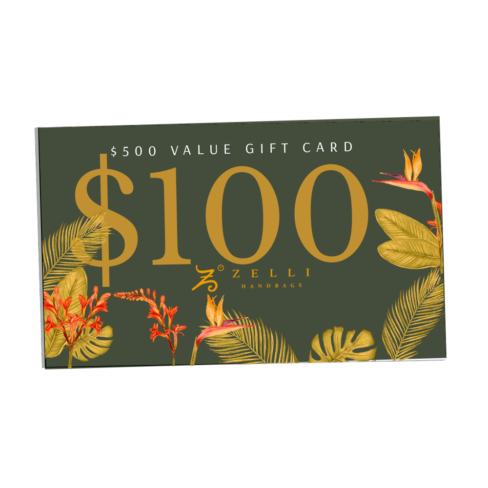 $100 - Zelli Handbags Gift Card