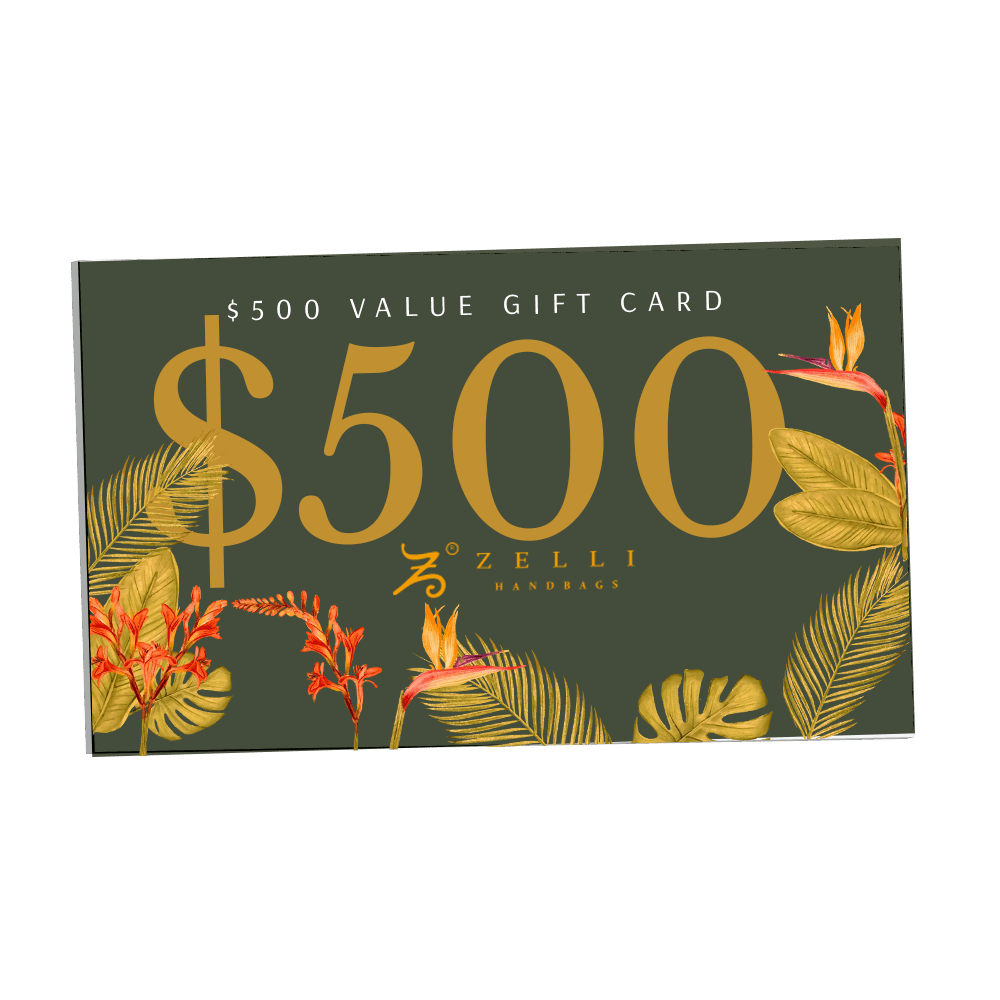 $500 - Zelli Handbags Gift Card