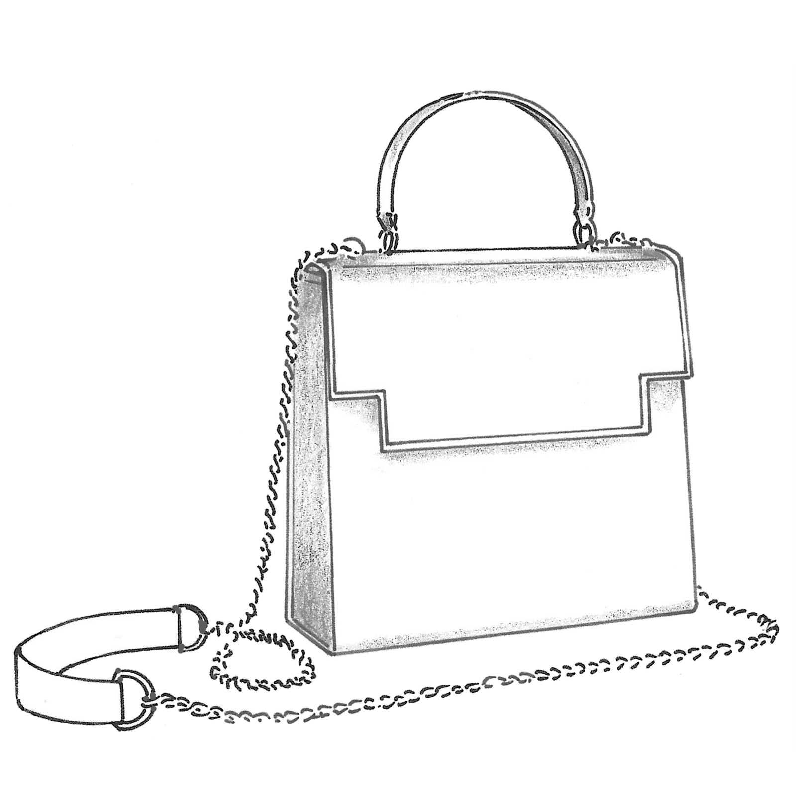 Loretta Formal Luxury Handbag - Zelli Handbags
